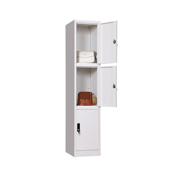 STEEL LOCKER 3 DOOR longitudinal