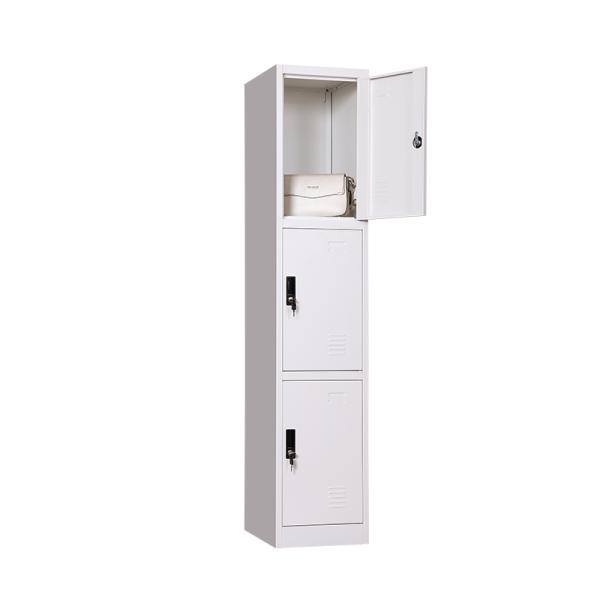 STEEL LOCKER 3 DOOR longitudinal