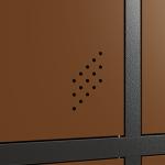 STEEL LOCKER 4 DOOR