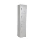 STEEL LOCKER 4 DOOR longitudinal