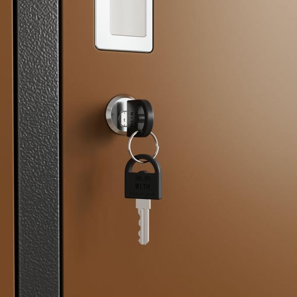 STEEL LOCKER 4 DOOR